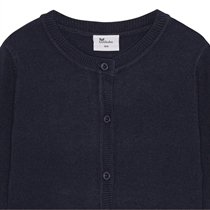 BIRKHOLM Strik Cardigan Navy Blå